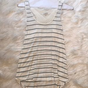 Striped Breezy Tank Top